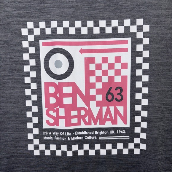 Men's Ben Sherman sport performance T shirt XL Pickleball  NWT - Picture 2 of 10